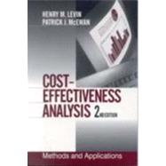 Cost-Effectiveness Analysis : Methods and Applications