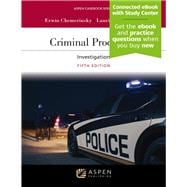 Criminal Procedure: Investigation [Connected eBook with Study Center] book cover, ISBN 9798892079341