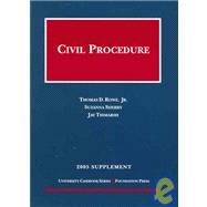 Civil Procedure 2005 Supplement