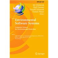 Environmental Software Systems. Computer Science for Environmental Protection