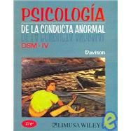 Psicologia de la conducta anormal / Abnormal Psycology