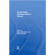 Social Policy Developments in Greece