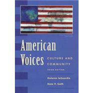 American Voices : Culture and Community