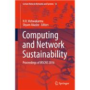 Computing and Network Sustainability
