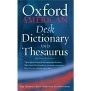 The Oxford American Desk Dictionary and Thesaurus