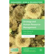 Strategy and Human Resource Management Third Edition