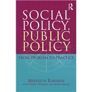 Social Policy, Public Policy