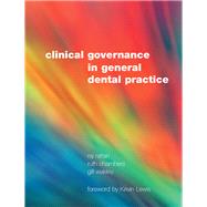 Clinical Governance in General Dental Practice