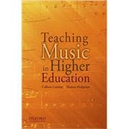 Teaching Music in Higher Education,9780195369359