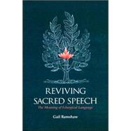 Reviving Sacred Speech
