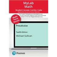 MyLab Math with Pearson eText (up to 24 months) + Print Combo Access Code for Precalculus