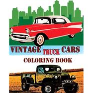 Vintage Cars + Truck Coloring Book