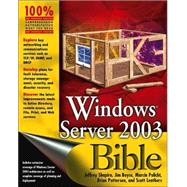 Windows<sup>®</sup> Server 2003 Bible 