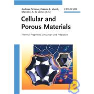 Cellular and Porous Materials Thermal Properties Simulation and Prediction