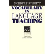 Vocabulary in Language Teaching