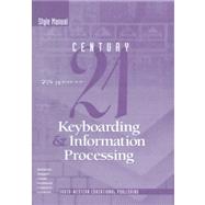Century 21 Keyboarding and Information Processing Copyright Update, Style Manual