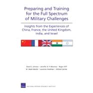 Preparing and Training for the Full Spectrum of Military Challenges : Insights from the Experiences of China, France, the United Kingdom, India, and Israel