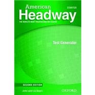 American Headway Starter  Test Generator CD-ROM