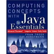 (WCS) Computing Concepts w/Java Essentials : Advnced Placement Study Guide, 3rd Edition