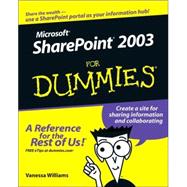 Microsoft SharePoint 2003 For Dummies