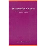 Interpreting Culture