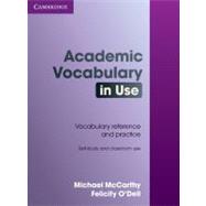 Academic Vocabulary in Use with Answers