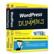 WordPress For Dummies, 3rd Edition and Professional Blogging For Dummies, Book Bundle