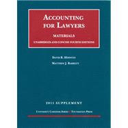 Accounting for Lawyers 2011 Supplement