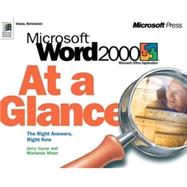 Microsoft Word 2000 At a Glance