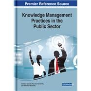Knowledge Management Practices in the Public Sector