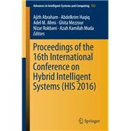 Proceedings of the 16th International Conference on Hybrid Intelligent Systems 2016
