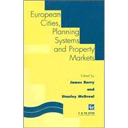 European Cities, Planning Systems and Property Markets