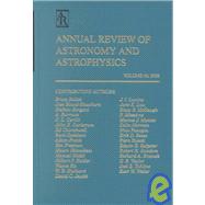 Annual Review of Astronomy and Astrophysics
