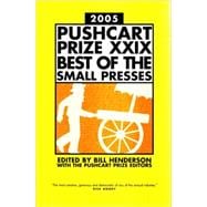 Pushcart Prize (2004-05) Xxix Cl