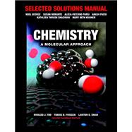 Selected Solutions Manual for Chemistry: A Molecular Approach, Second Canadian Edition