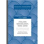 Italian Sociology,1945–2010