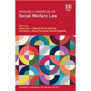 Research Handbook on Social Welfare Law