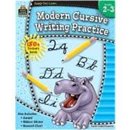 Modern Cursive Writing Practice, Grades 2-3