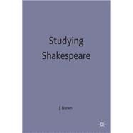 Studying Shakespeare
