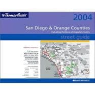 Thomas Guide Street 2004 San Diego & Orange Counties: Including Portions of Imperial County