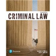 Criminal Law (Justice Series) , Student Value Edition