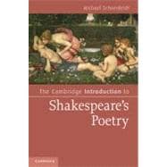 The Cambridge Introduction to Shakespeare's Poetry