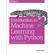Introduction to Machine Learning With Python