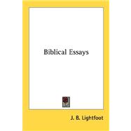 Biblical Essays