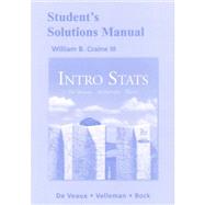 Student Solutions Manual for Intro Stats