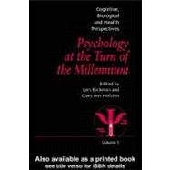 Psychology at the Turn of the Millennium : Congress Proceedings : XXVII International Congress of Psychology, Stockholm 2000