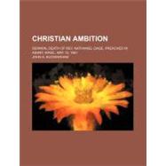 Christian Ambition