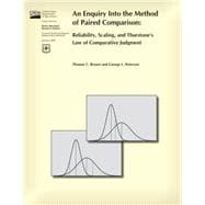 An Enquiry into the Method of Paired Comparison