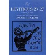 Leviticus 23-27 : A New Translation with Introduction and Commentary