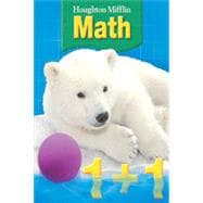 Houghton Mifflin Math Student Book + Write-On, Wipe-Off Workmats Grade 1